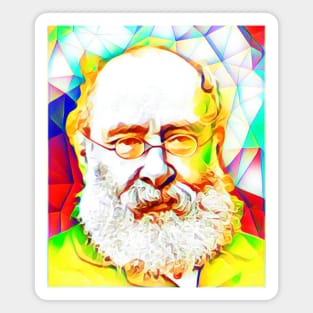 Anthony Trollope Portrait | Anthony Trollope Colourful Artwork 11 Magnet